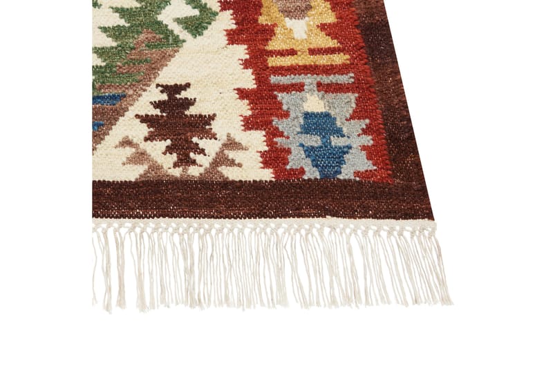 Arevik Ullmatta 200x300 cm - Röd - Textil & mattor - Mattor - Modern matta - Ullmatta