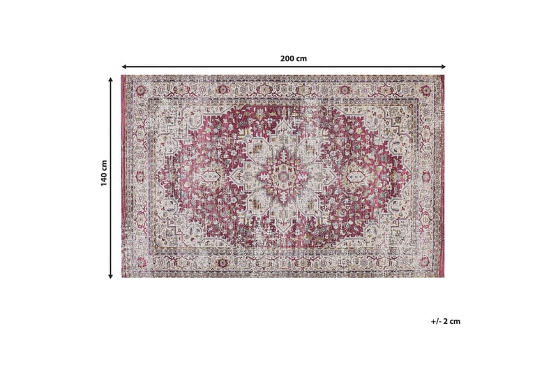 Arhavi Ryamatta 140x200 cm - Beige - Textil & mattor - Mattor - Modern matta - Ryamatta & luggmatta