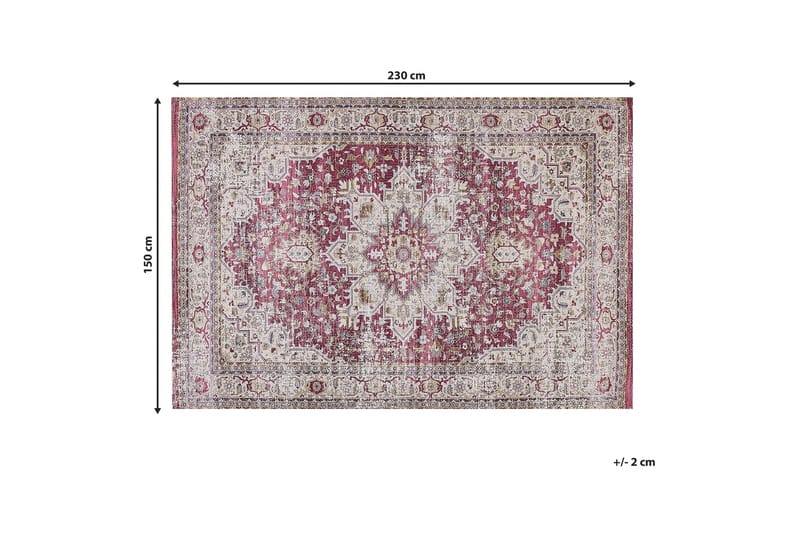 Arhavi Ryamatta 150x230 cm - Beige - Textil & mattor - Mattor - Modern matta - Ryamatta & luggmatta
