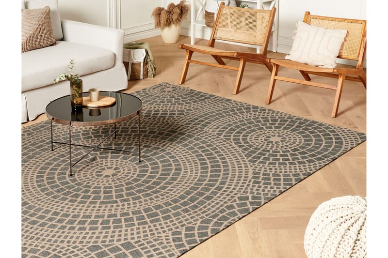 Ariba Jutematta 200x300 cm - Grå - Textil & mattor - Mattor - Modern matta - Sisalmattor