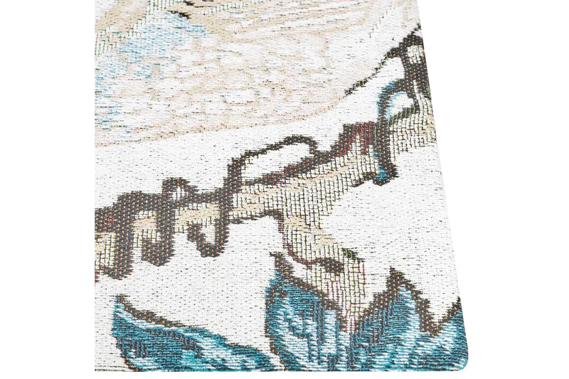 Ariha Ryamatta 140x200 cm - Blå - Textil & mattor - Mattor - Modern matta - Ryamatta & luggmatta