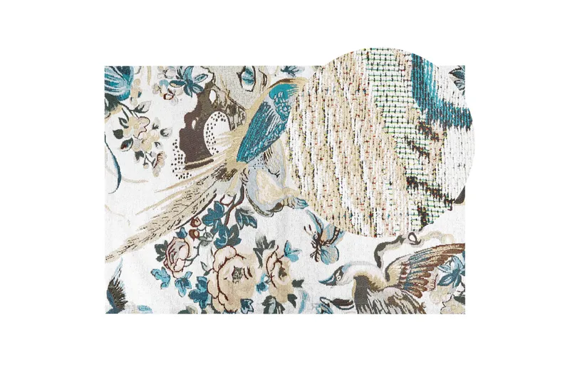 Ariha Ryamatta 140x200 cm - Blå - Textil & mattor - Mattor - Modern matta - Ryamatta & luggmatta