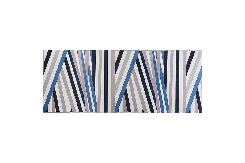 Arthur Ryamatta 80x200 cm - Svart/Vit - Textil & mattor - Mattor - Modern matta - Ryamatta & luggmatta