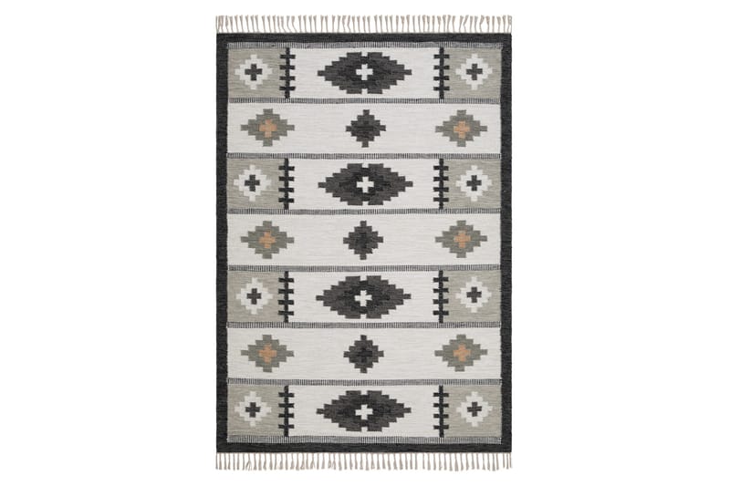 Arvika Ullmatta 140x200 cm Rektangulär - Grå - Textil & mattor - Mattor - Modern matta - Ullmatta