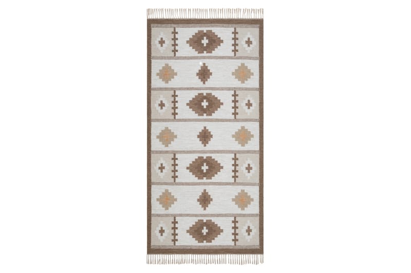 Arvika Ullmatta 80x200 cm Rektangulär - Beige - Textil & mattor - Mattor - Modern matta - Ullmatta