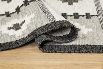 Arvika Ullmatta 80x200 cm Rektangulär - Grå - Textil & mattor - Mattor - Modern matta - Ullmatta