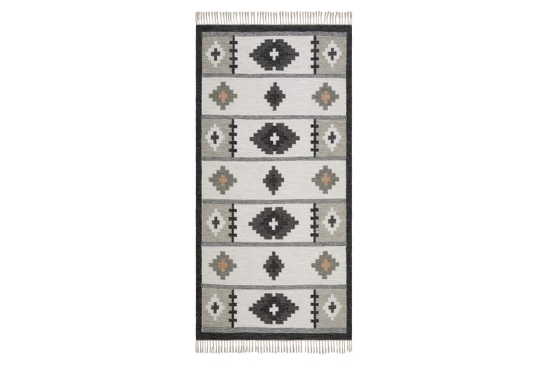 Arvika Ullmatta 80x200 cm Rektangulär - Grå - Textil & mattor - Mattor - Modern matta - Ullmatta