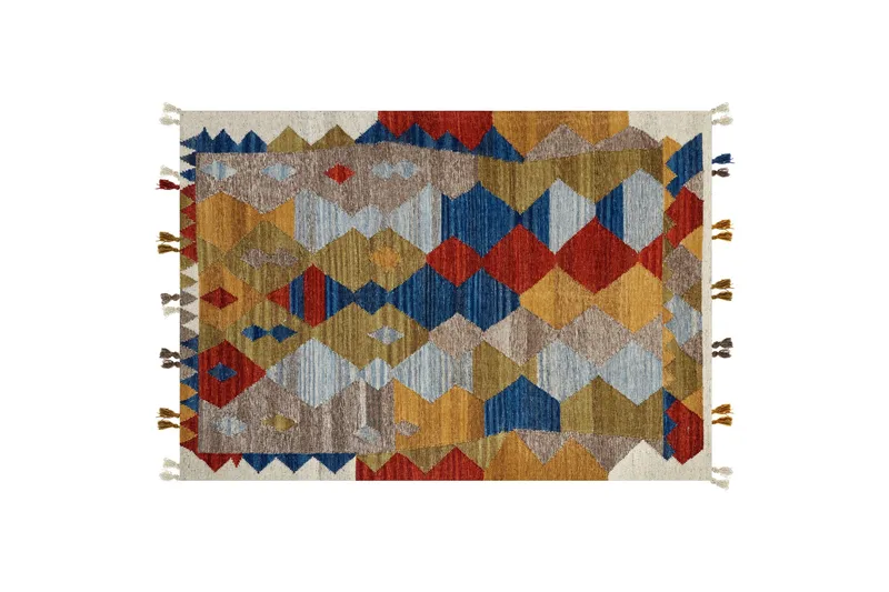 Arzakan Ullmatta 160x230 cm, Röd