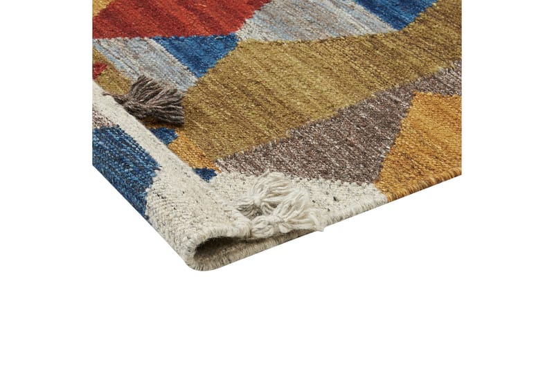 Arzakan Ullmatta 200x300 cm - Röd - Textil & mattor - Mattor - Modern matta - Ullmatta