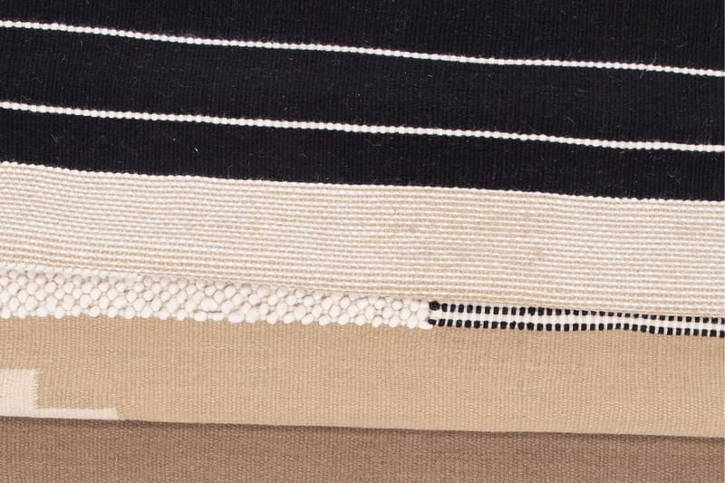 Aston Ullmatta 160x230 cm Rektangulär - Brun - Textil & mattor - Mattor - Modern matta - Ullmatta