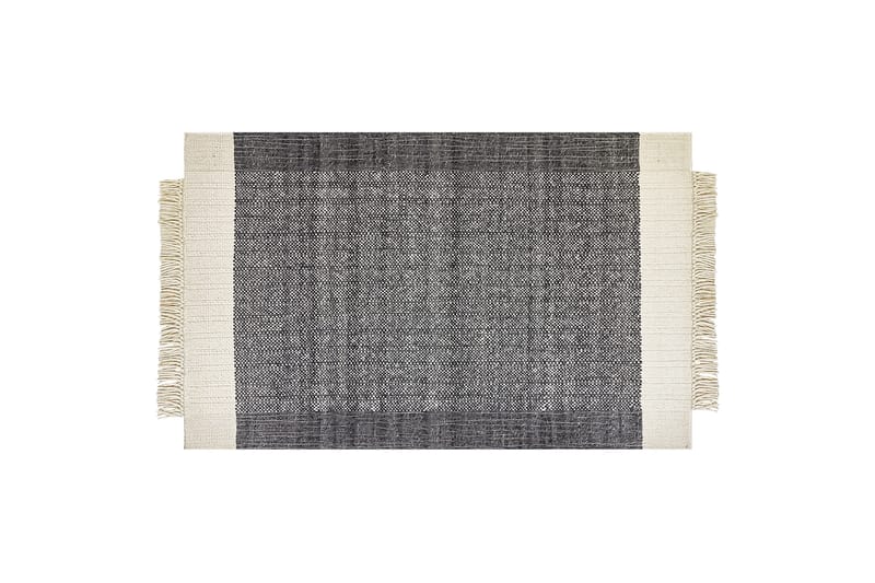 Atlanti Ullmatta 140x200 cm, Svart/Vit