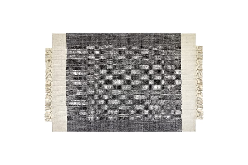 Atlanti Ullmatta 160x230 cm - Svart/Vit - Textil & mattor - Mattor - Modern matta - Ullmatta