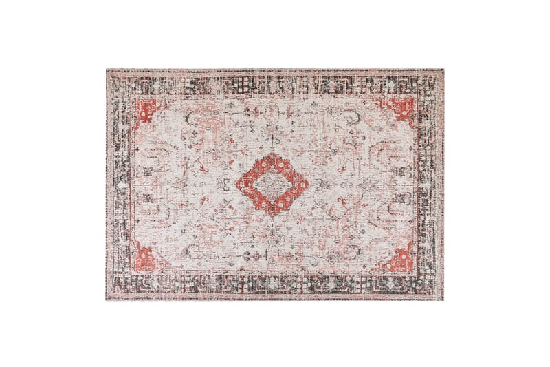 Attera Bomullsmatta 160x230 cm - Röd - Textil & mattor - Mattor - Modern matta - Bomullsmatta