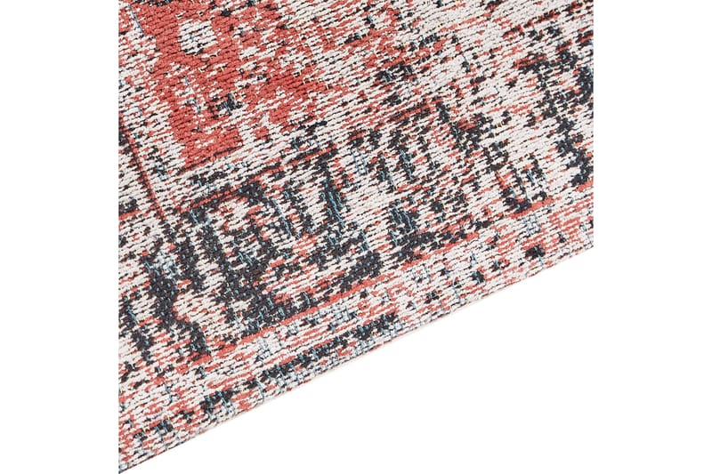 Attera Bomullsmatta 160x230 cm - Röd - Textil & mattor - Mattor - Modern matta - Bomullsmatta