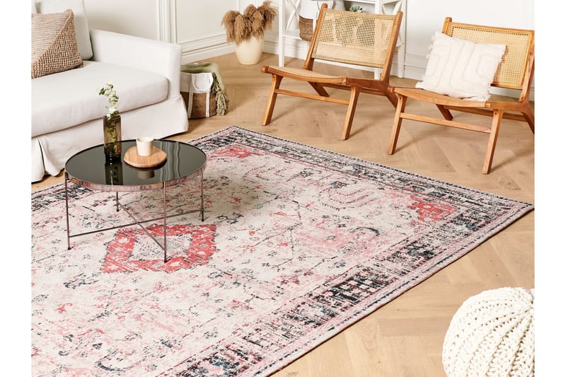 Attera Bomullsmatta 200x300 cm - Röd - Textil & mattor - Mattor - Modern matta - Bomullsmatta