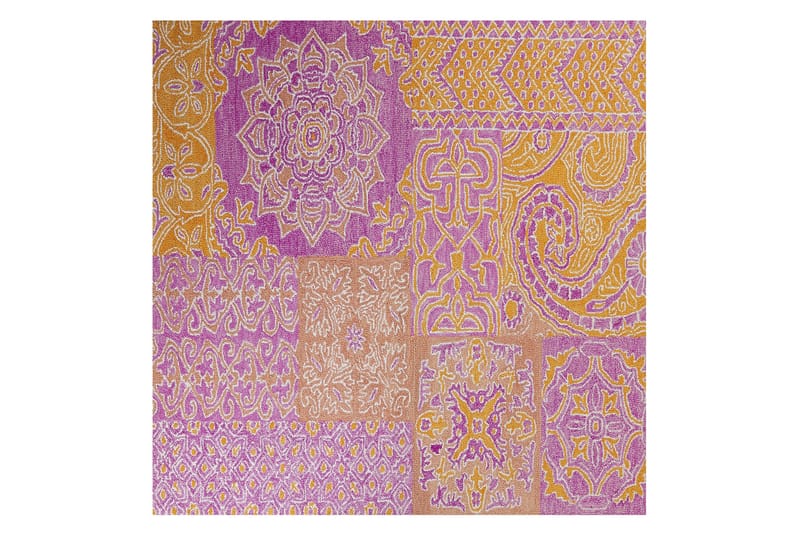 Avanos Ullmatta 200x200 cm - Rosa - Textil & mattor - Mattor - Modern matta - Ullmatta