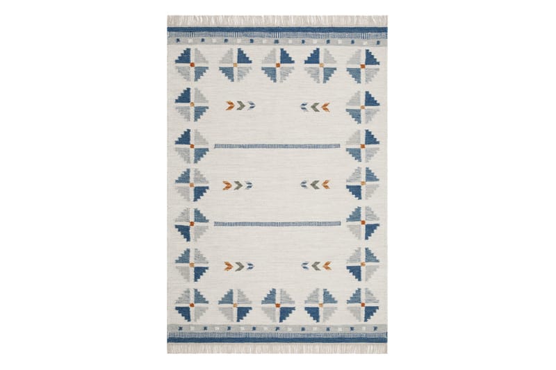 Avesta Ullmatta 160x230 cm Rektangulär, Blå