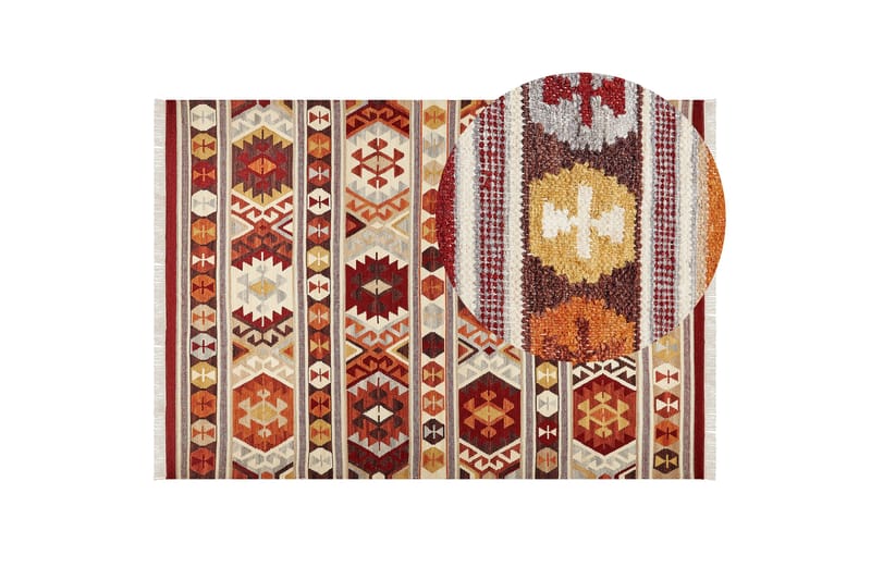Aygavan Ullmatta 200x300 cm - Orange - Textil & mattor - Mattor - Modern matta - Ullmatta
