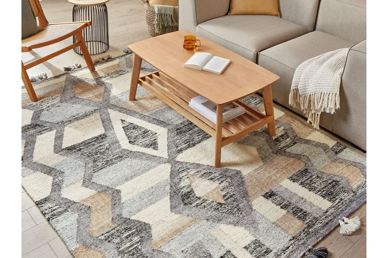 Aygezard Ullmatta 160x230 cm - Grå - Textil & mattor - Mattor - Modern matta - Ullmatta