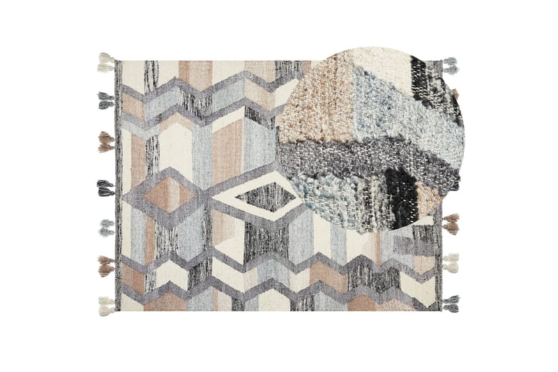 Aygezard Ullmatta 160x230 cm - Grå - Textil & mattor - Mattor - Modern matta - Ullmatta