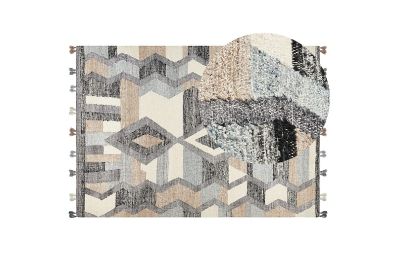 Aygezard Ullmatta 200x300 cm - Grå - Textil & mattor - Mattor - Modern matta - Ullmatta