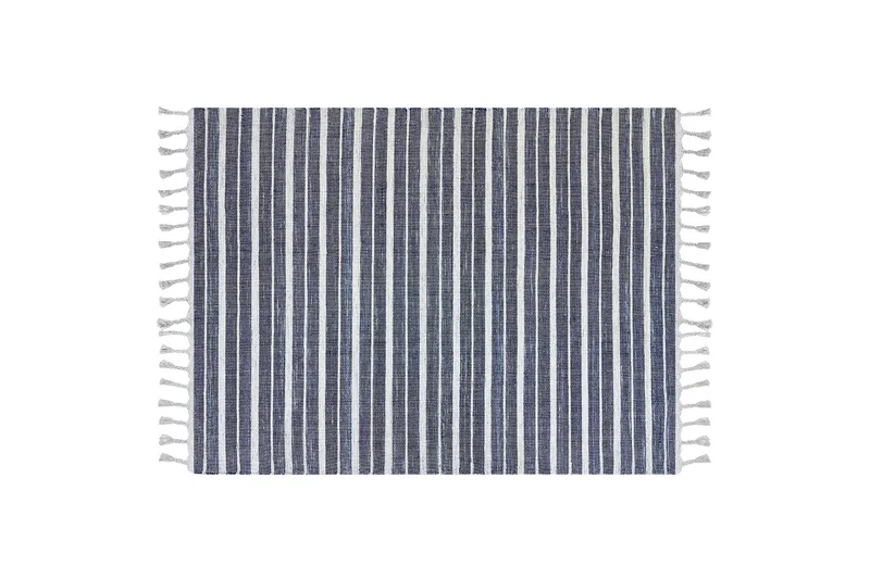 Bademli Ryamatta 140x200 cm - Blå - Textil & mattor - Mattor - Modern matta - Ryamatta & luggmatta