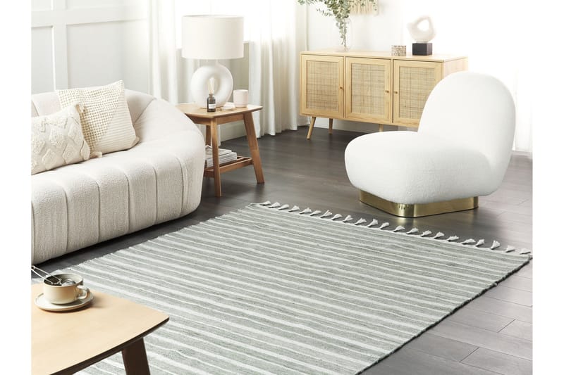 Bademli Ryamatta 140x200 cm - Grön - Textil & mattor - Mattor - Modern matta - Ryamatta & luggmatta