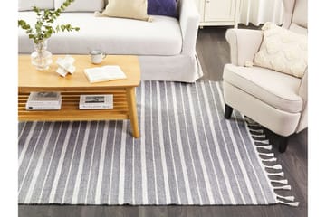 Bademli Ryamatta 160x230 cm - Grå - Textil & mattor - Mattor - Flatvävda mattor
