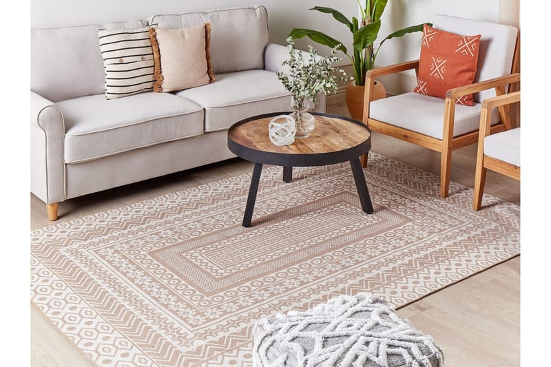 Baglar Ryamatta 160x230 cm - Beige - Textil & mattor - Mattor - Modern matta - Ryamatta & luggmatta