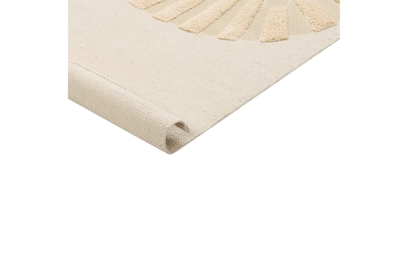 Balari Bomullsmatta 80x150 cm - Beige - Textil & mattor - Mattor - Modern matta - Bomullsmatta