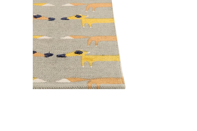 Bankgo Bomullsmatta 80x150 cm - Grå - Textil & mattor - Mattor - Modern matta - Bomullsmatta