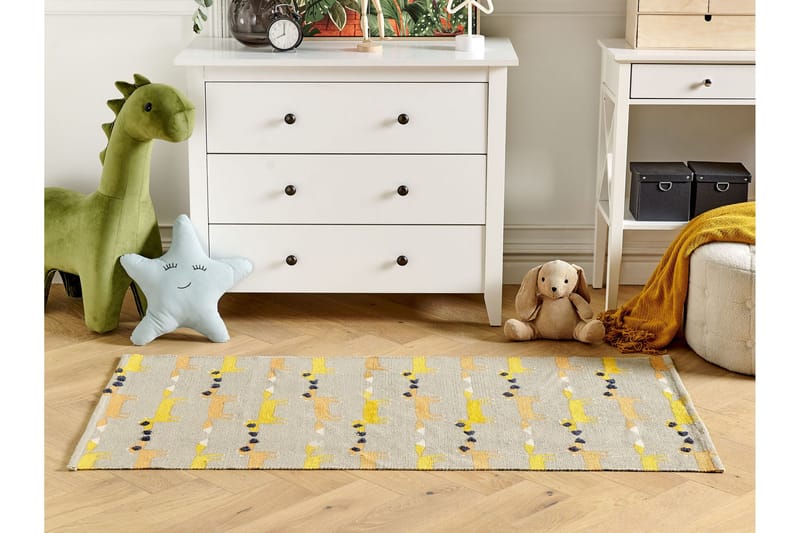 Bankgo Bomullsmatta 80x150 cm - Grå - Textil & mattor - Mattor - Modern matta - Bomullsmatta