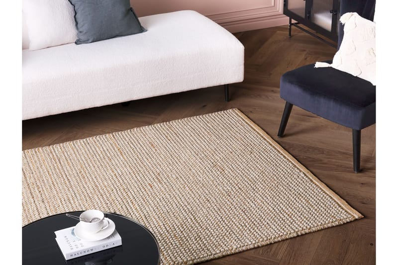 Banoo Ullmatta 140x200 cm - Beige - Textil & mattor - Mattor - Modern matta - Ullmatta
