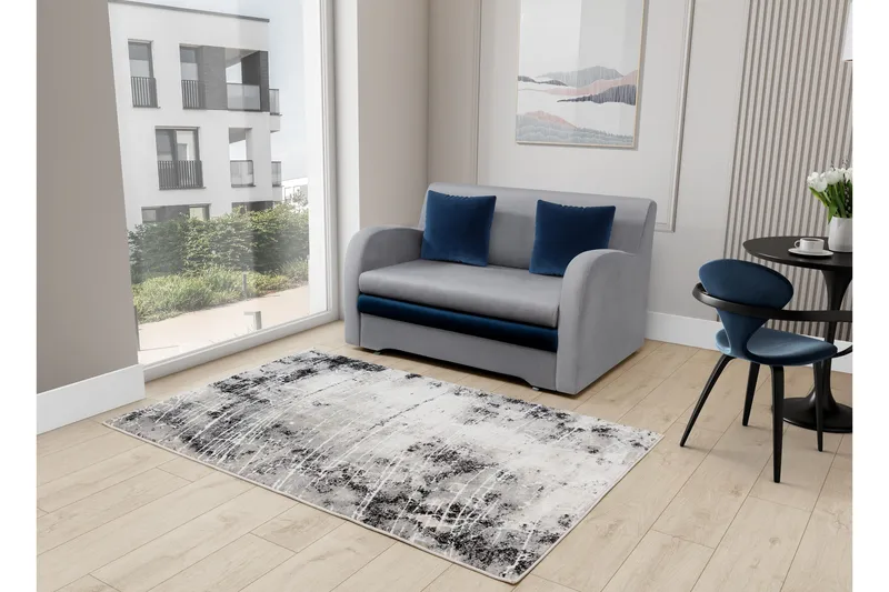 Bardot Ryamatta 180x120 cm - Grå - Textil & mattor - Mattor - Modern matta - Ryamatta & luggmatta