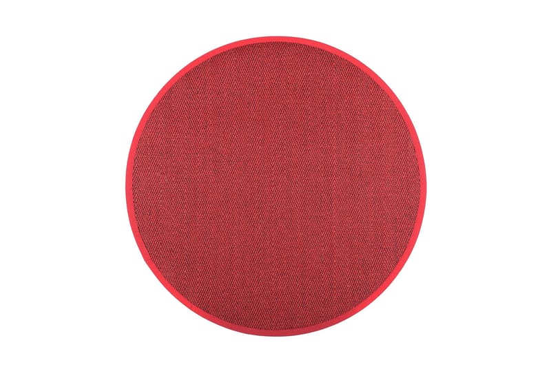 Barrakuda Matta Rund 133 cm Röd, Vm Carpet