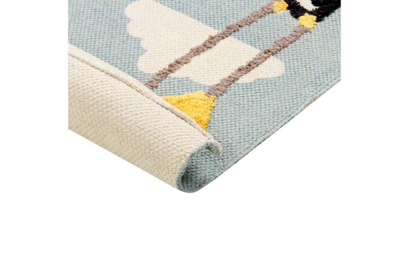 Barus Bomullsmatta 80x150 cm - Blå - Textil & mattor - Mattor - Modern matta - Bomullsmatta