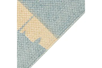 Barus Bomullsmatta 80x150 cm - Blå - Textil & mattor - Barntextilier - Barnmatta & lekmatta
