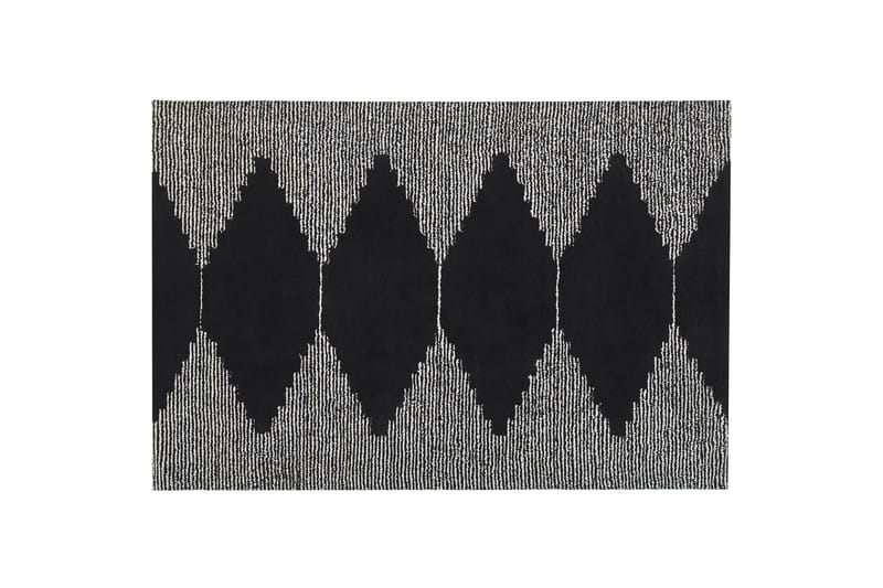 Bathinda Ryamatta 160x230 cm - Svart/Vit - Textil & mattor - Mattor - Modern matta - Ryamatta & luggmatta