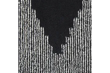Bathinda Ryamatta 160x230 cm - Svart/Vit - Textil & mattor - Mattor - Modern matta - Bomullsmatta