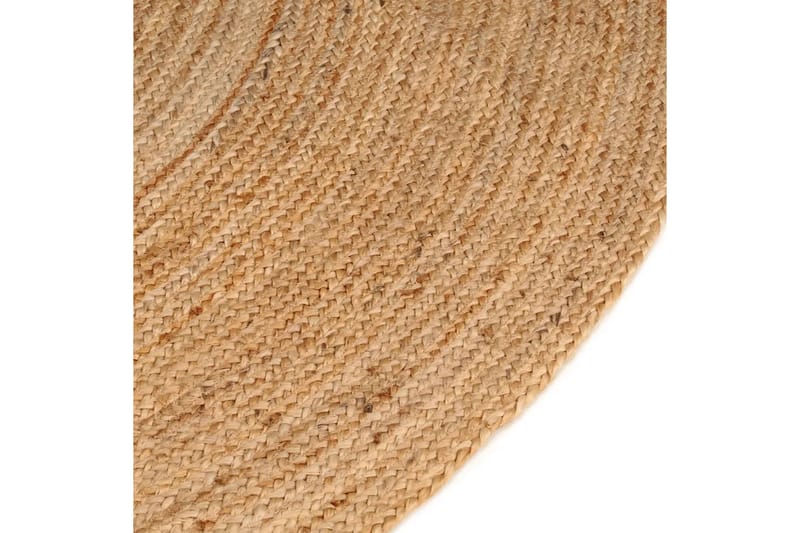 beBasic Jutematta flätad rund 240 cm rund - Cream - Textil & mattor - Mattor - Modern matta - Sisalmattor