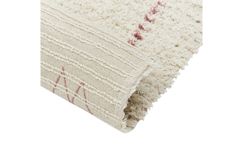 Bettiah Bomullsmatta 160x230 cm - Beige - Textil & mattor - Mattor - Modern matta - Bomullsmatta