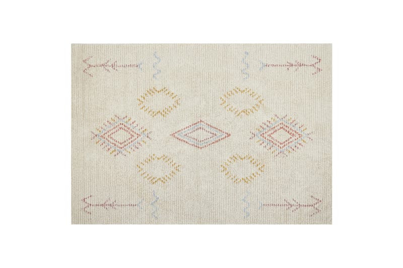 Bettiah Bomullsmatta 160x230 cm - Beige - Textil & mattor - Mattor - Modern matta - Bomullsmatta