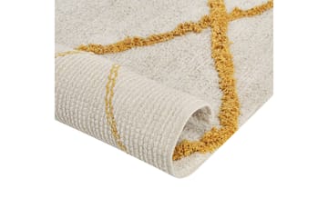 Beyler Ryamatta 160x230 cm - Svart/Vit - Textil & mattor - Mattor - Modern matta - Ryamatta & luggmatta