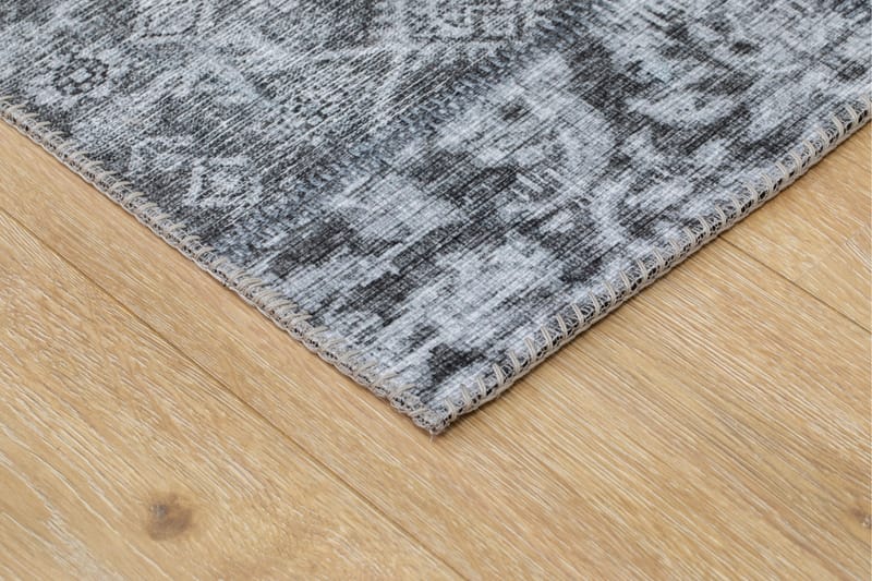 Patchwork Wiltonmatta 160x230 cm Rektangulär - Grå - Textil & mattor - Mattor - Modern matta - Friezematta