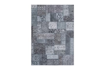 Patchwork Wiltonmatta 240x330 cm Rektangulär - Grå - Textil & mattor - Mattor - Modern matta - Friezematta