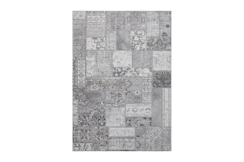 Patchwork Wiltonmatta 300x400 cm Rektangulär, Silver
