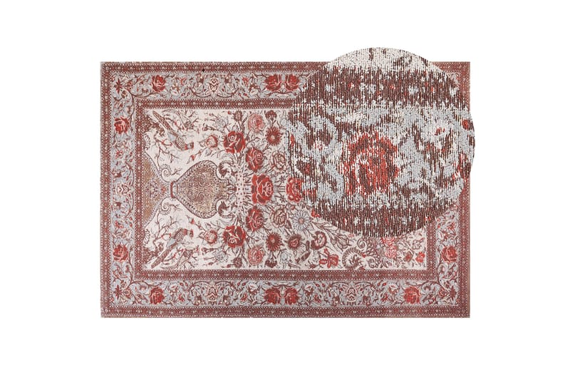 Binnisz Ryamatta 160x230 cm - Röd - Textil & mattor - Mattor - Modern matta - Ryamatta & luggmatta