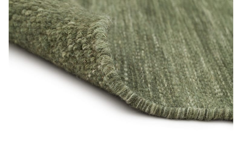 Birka Ullmatta Rund 120 - Sammetsgrön - Textil & mattor - Mattor - Modern matta - Ullmatta