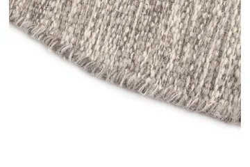 Birka Ullmatta Rund 120 - Silver - Textil & mattor - Mattor - Modern matta - Ullmatta