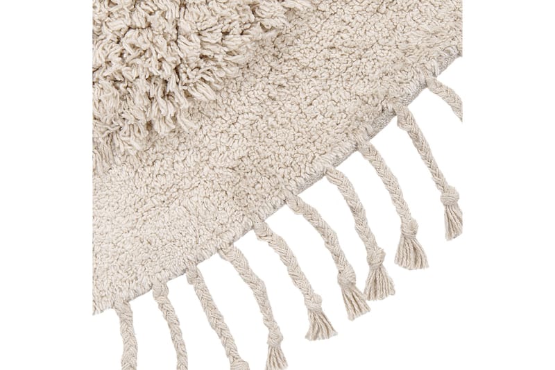 Bitlis Ryamatta 140 cm Rund - Beige - Textil & mattor - Mattor - Modern matta - Ryamatta & luggmatta